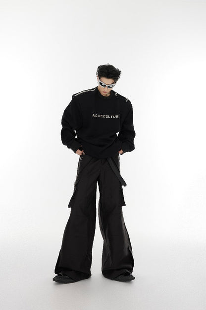 Logo Buckle Sweater