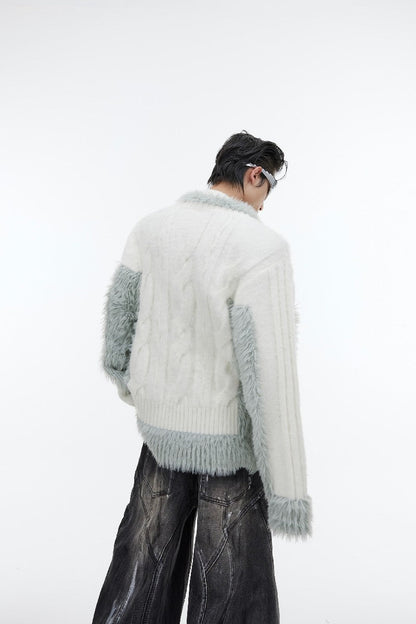 V-neck Pullover Sweater