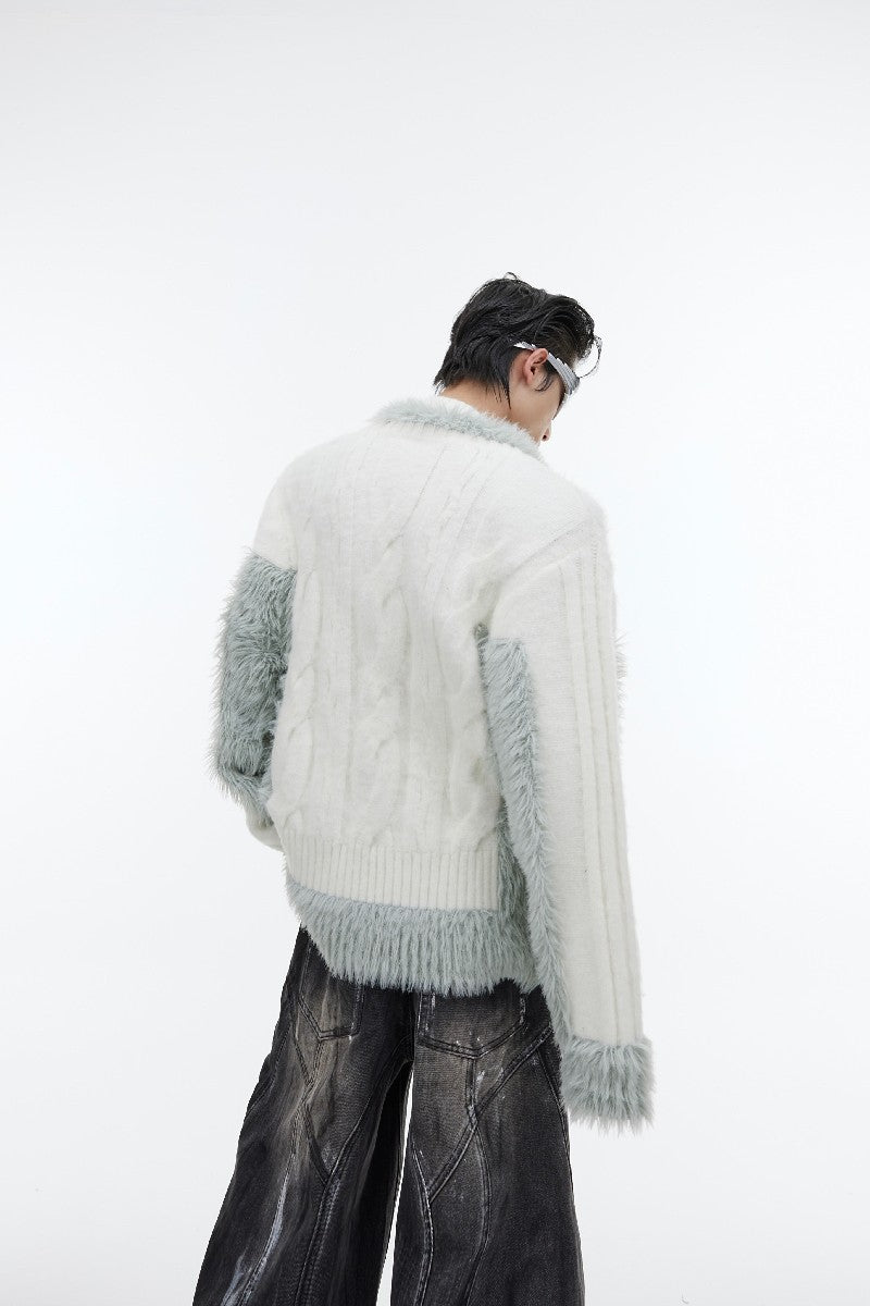 V-neck Pullover Sweater