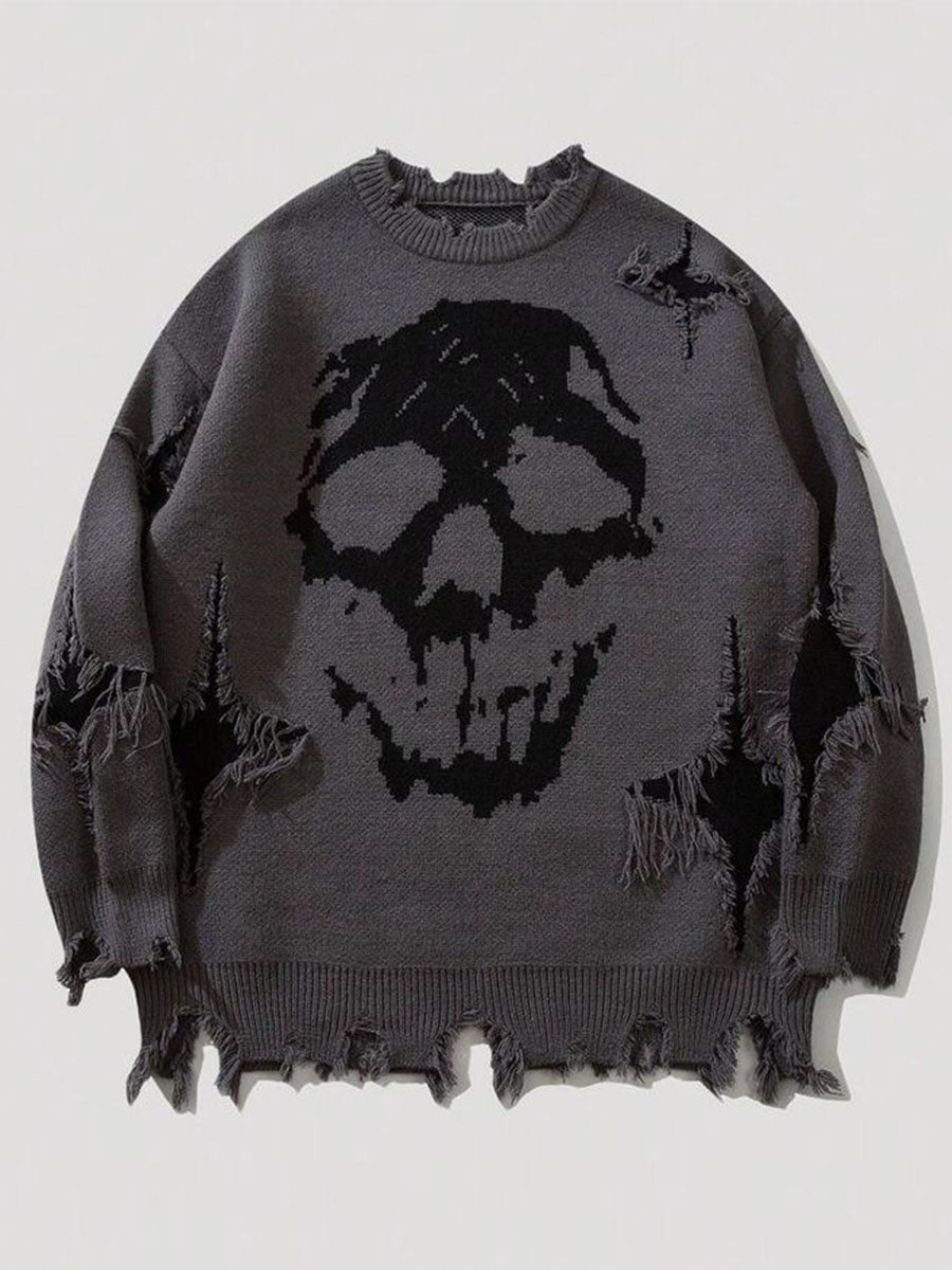 Halloween Ripped Sweater