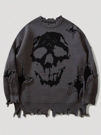 Halloween Ripped Sweater
