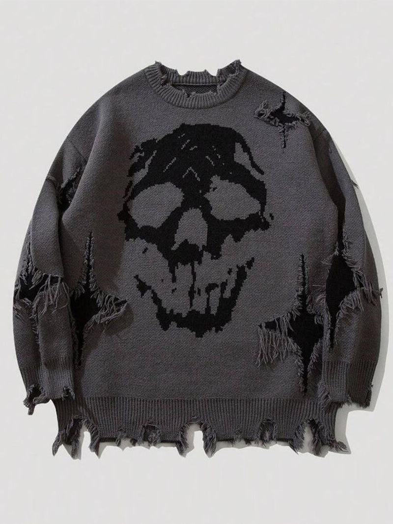 Halloween Ripped Sweater