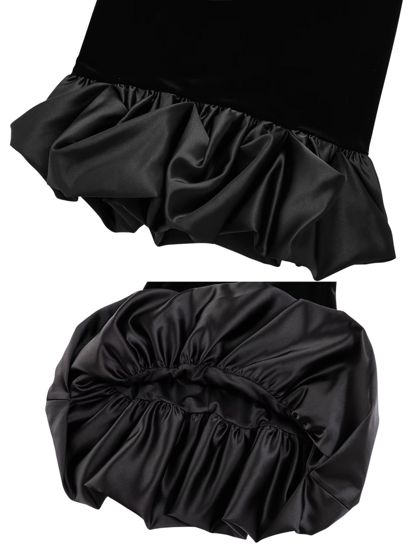 Catherine Velvet Backless Mini Dress