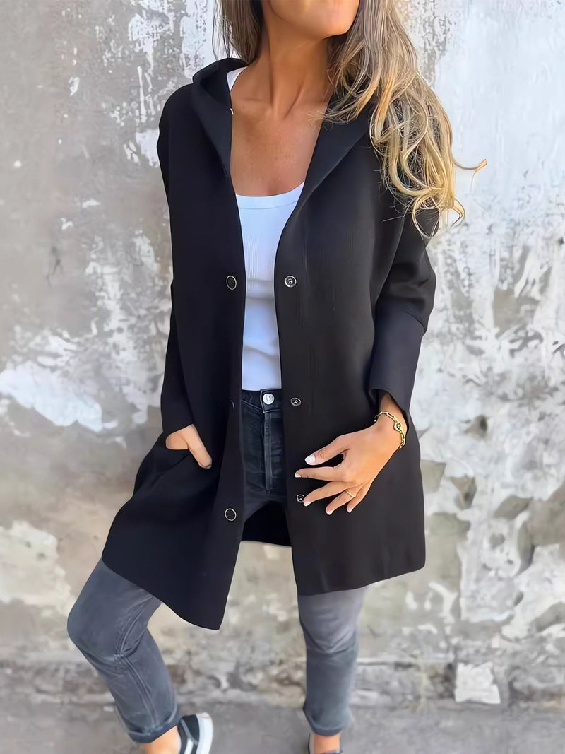 Color Single Breasted Coat