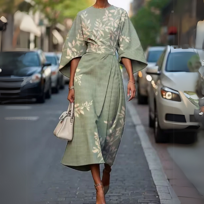 Luna - Elastic Waist Maxi Dress
