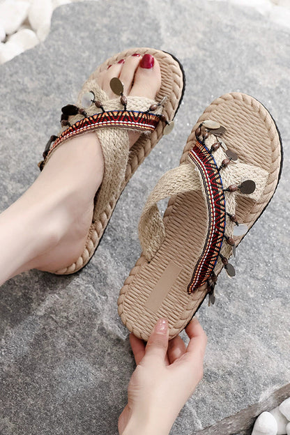 Style Tassel Beach Shoes