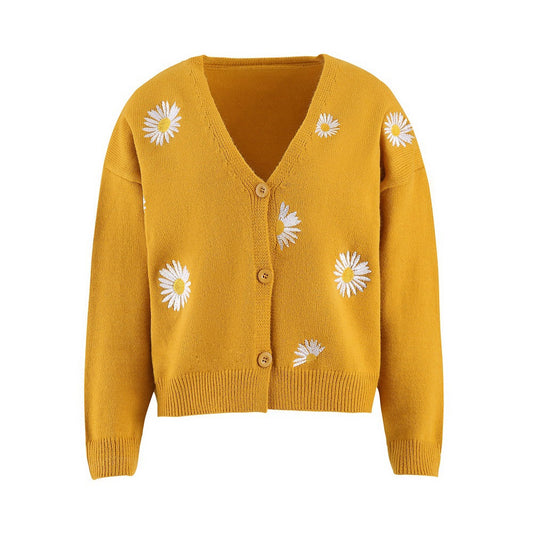 Chrysanthemum Sweater Cardigan