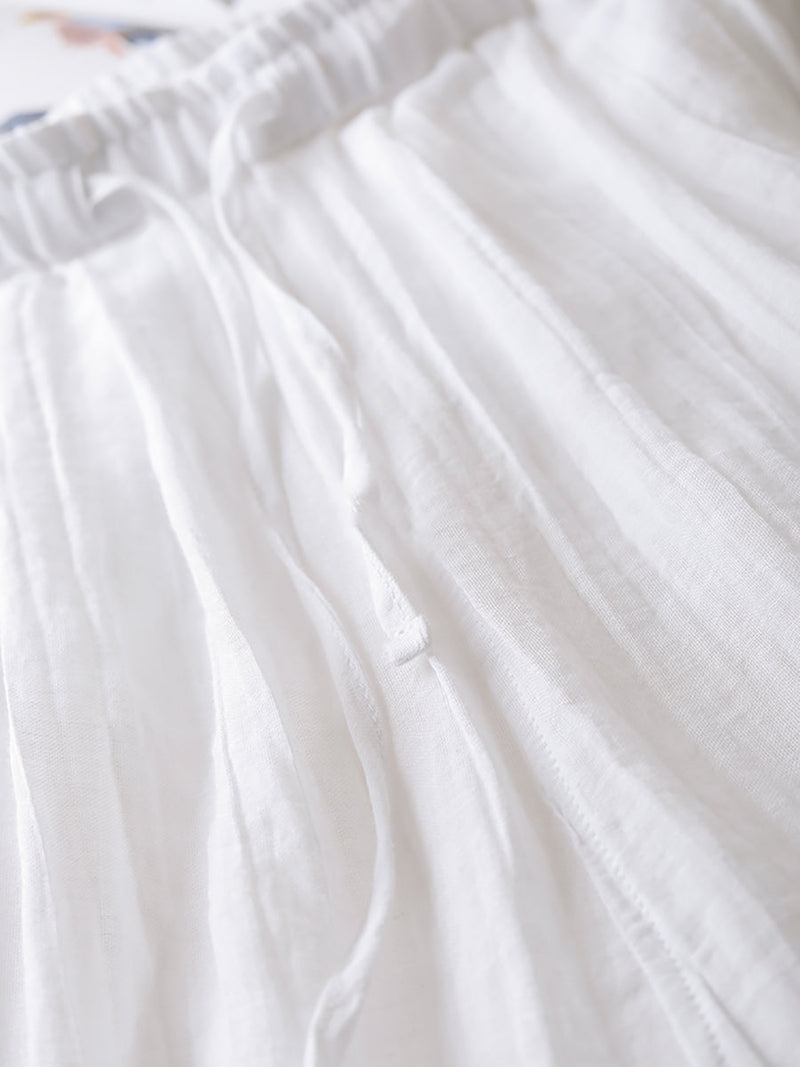 Summer Linen Harem Pants Sc1034