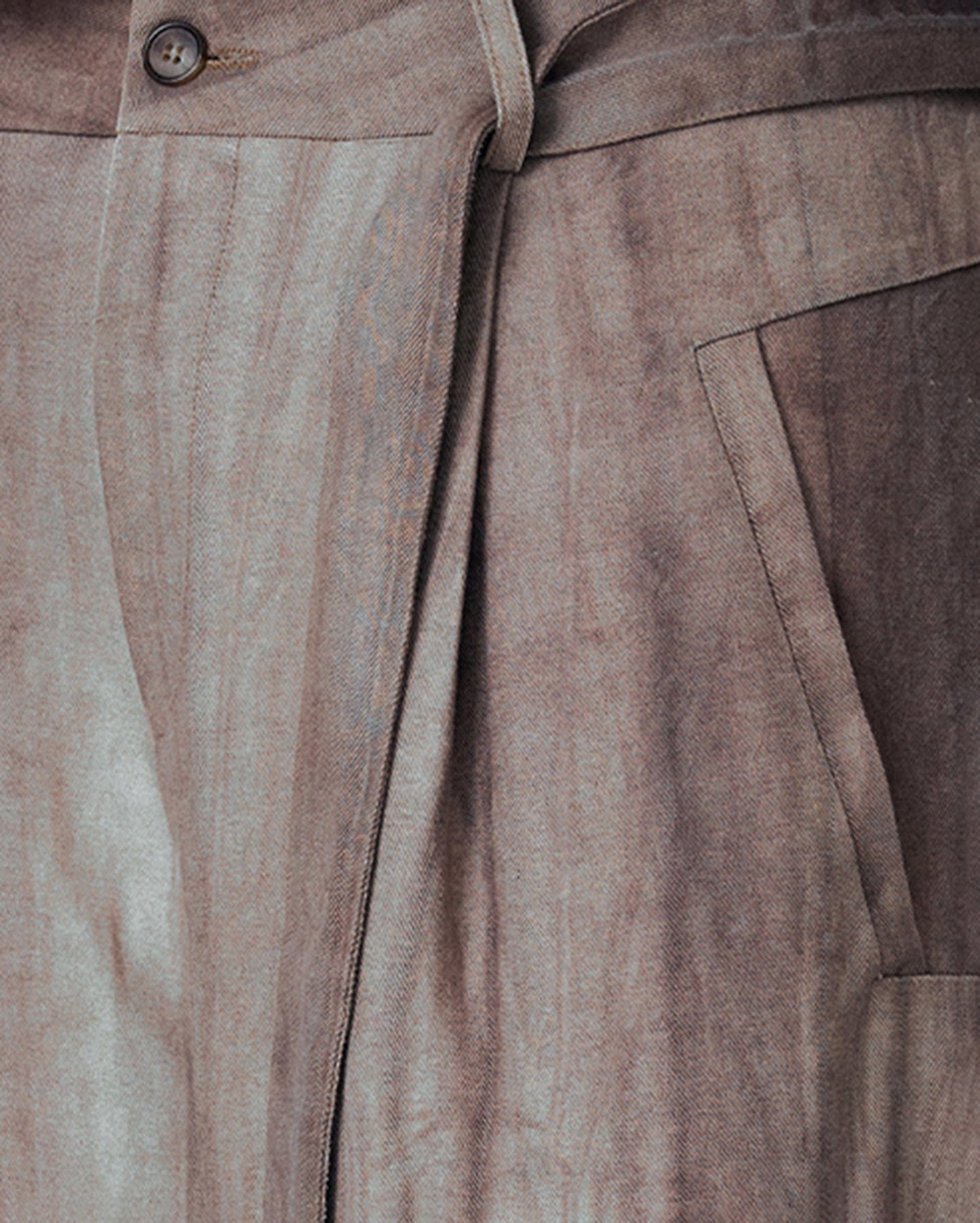 Wide-leg Linen Pants