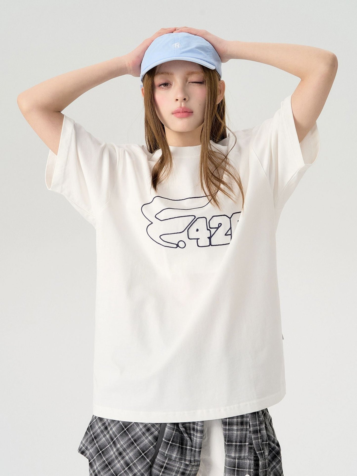 American Braided T-shirt