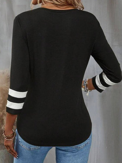 Crew Neck Loose T-shirt