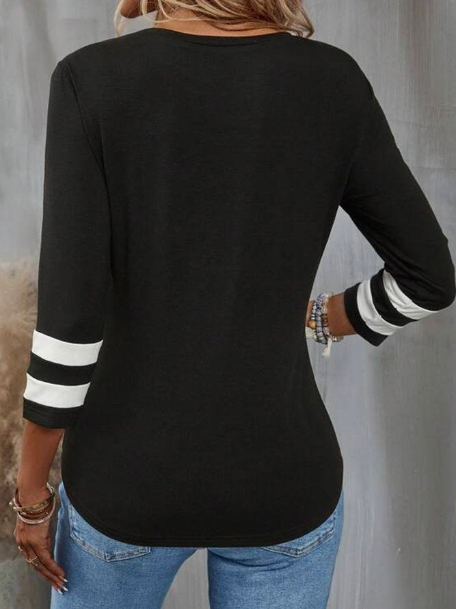 Crew Neck Loose T-shirt