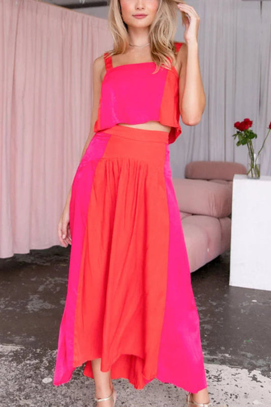 Color Matching Two-piece Set