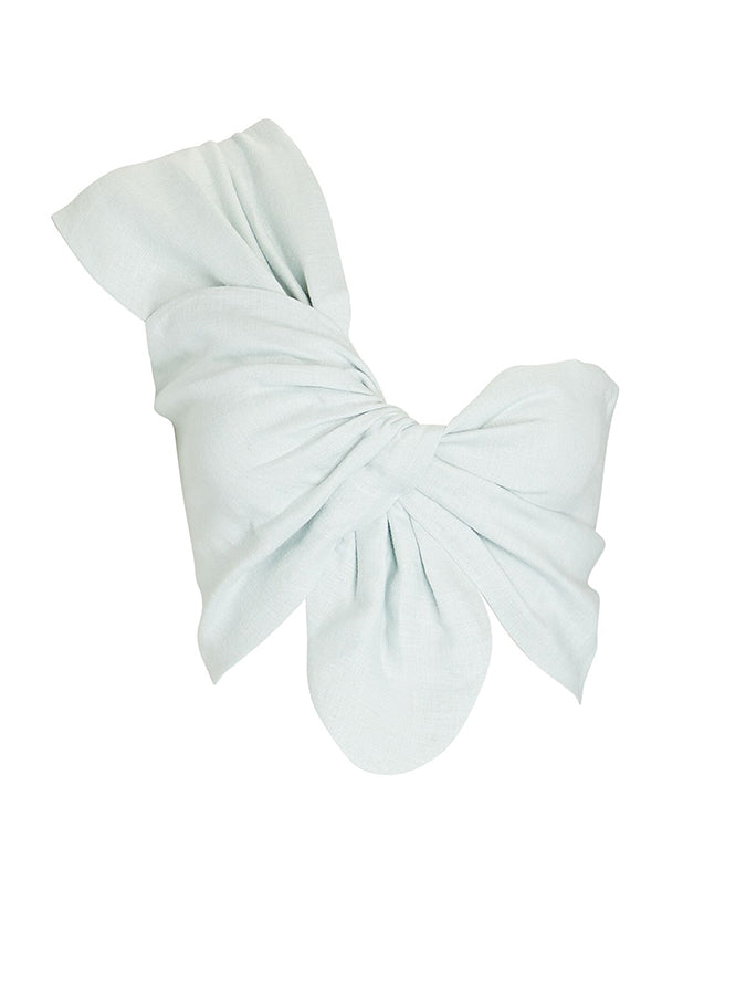 One-shoulder Swimsuit and Beach Skirt