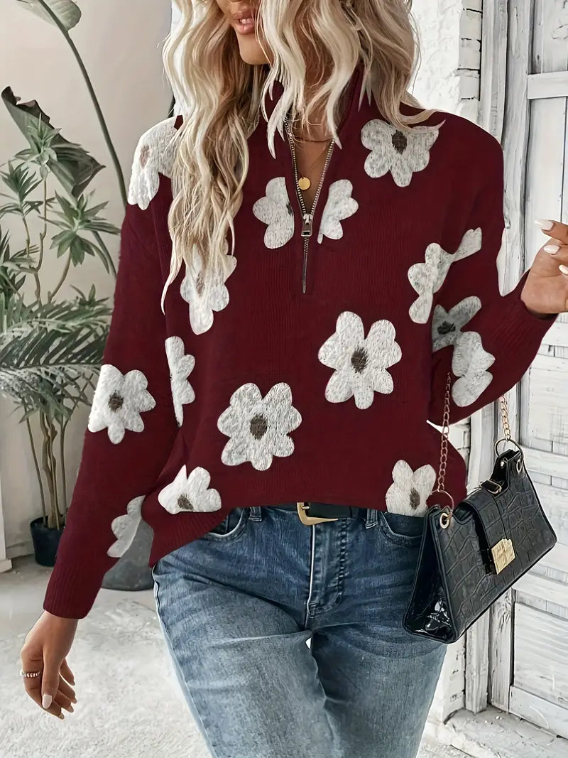 Gracefully Designed Sweater