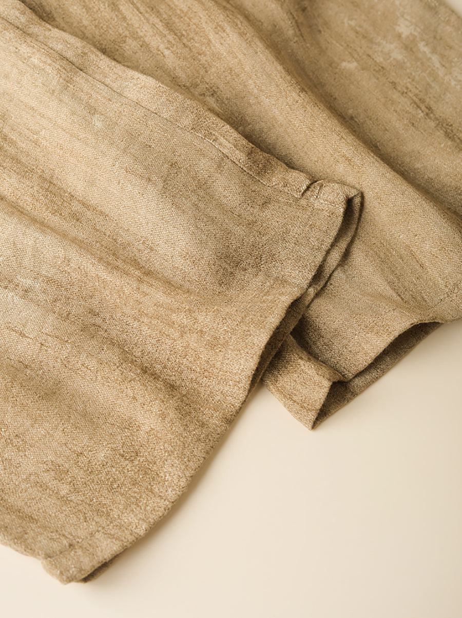 Summer Straight Linen Pants Op1055