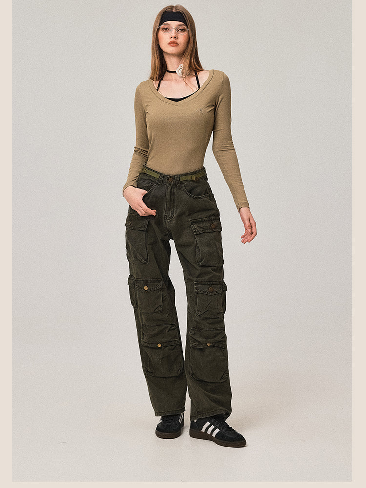 Hip-hop Loose Wide-leg Pants