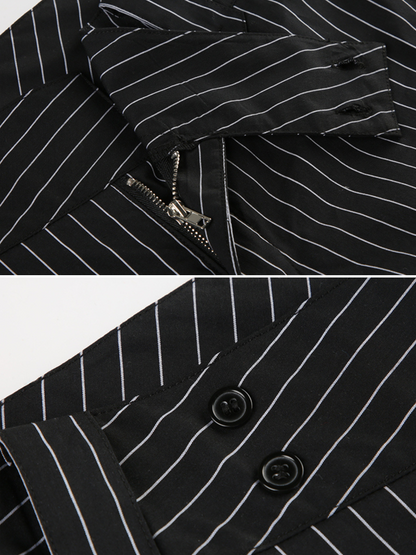 Makenzie Striped Suit Pants