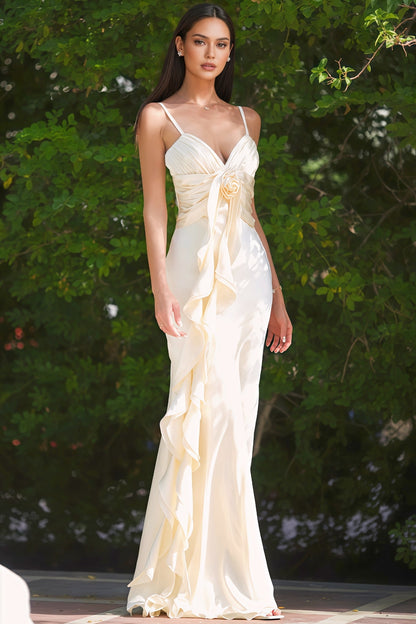 Paige 3d Halter Maxi Dress
