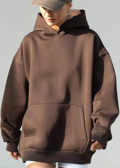 Cozy Long-sleeved Hooded Sweatshirt