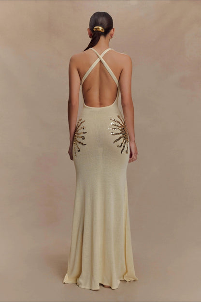 U Neck Sweater Dress