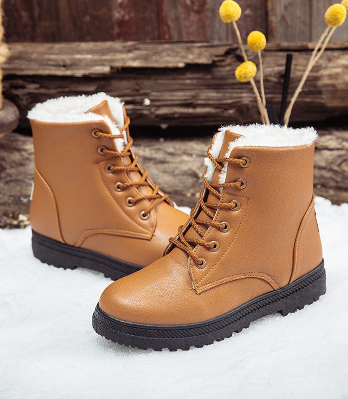 Winter Large Snow Boots Warm and Plush Boots
