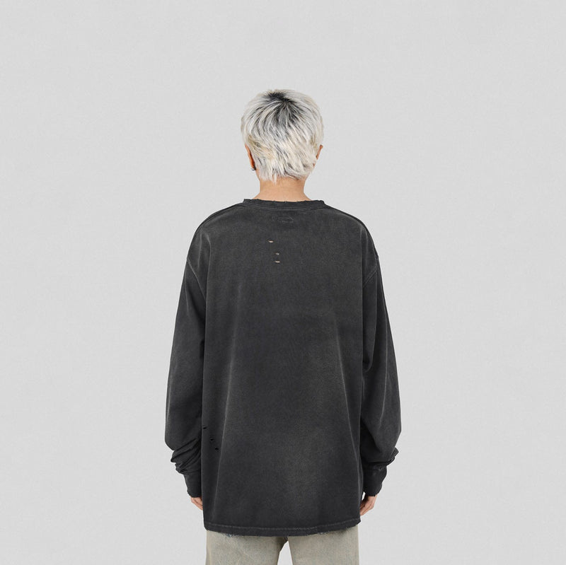 Bird Plant Graphic Sweatshirt