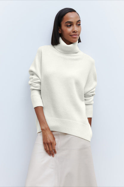 Anti-pilling Loose Turtleneck Sweater