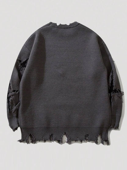 Halloween Ripped Sweater