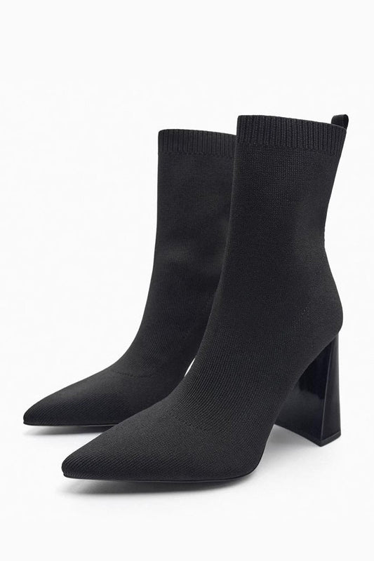Elastic Socks Ankle Boots