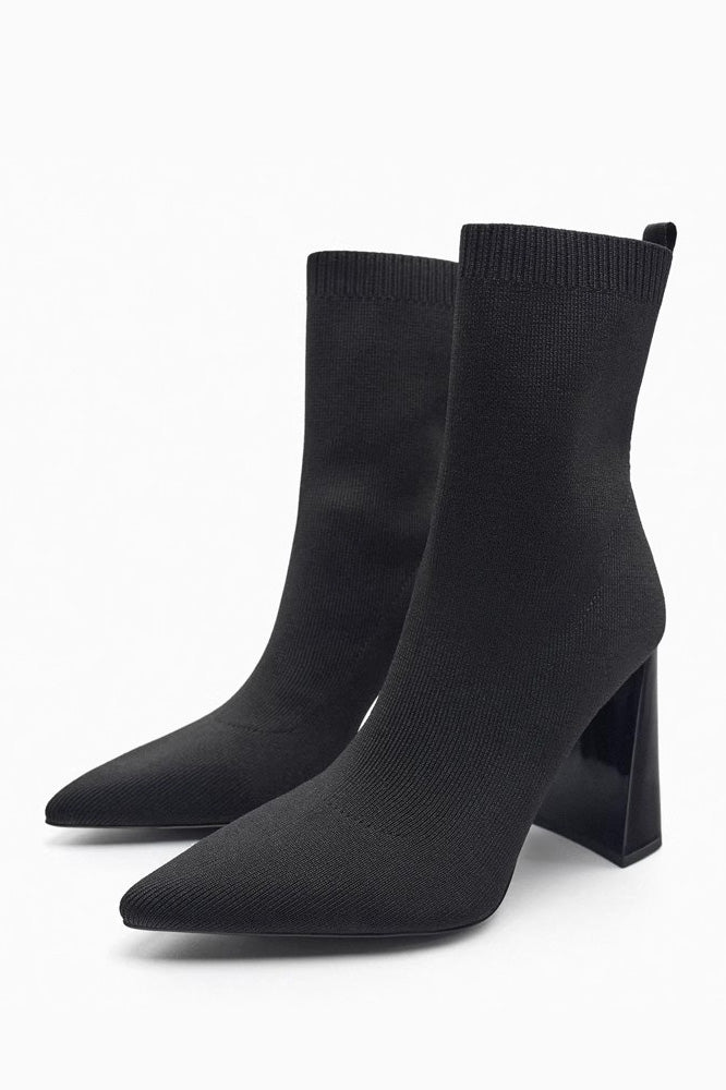 Elastic Socks Ankle Boots
