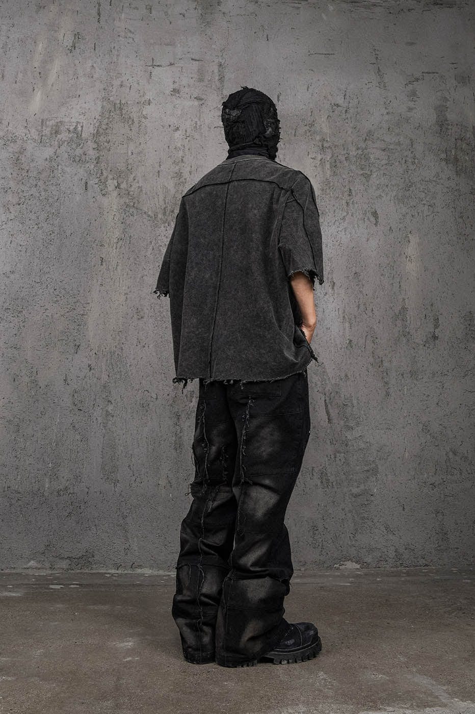 Raw Edge Gothic Washed T-shirt
