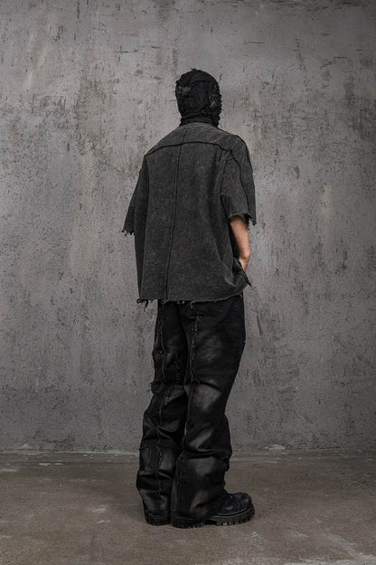 Raw Edge Gothic Washed T-shirt