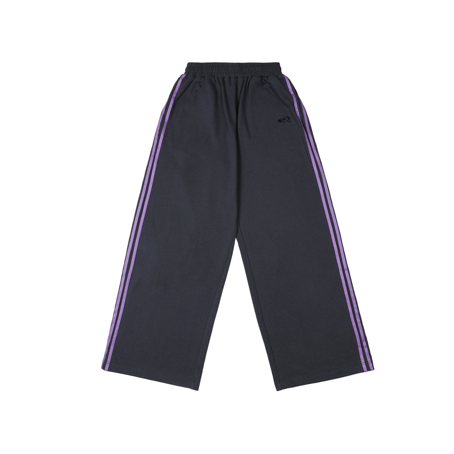Two-stripes Wide-leg Track Pants