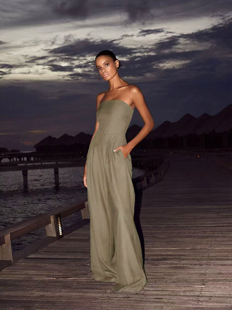 Strapless Jumpsuits