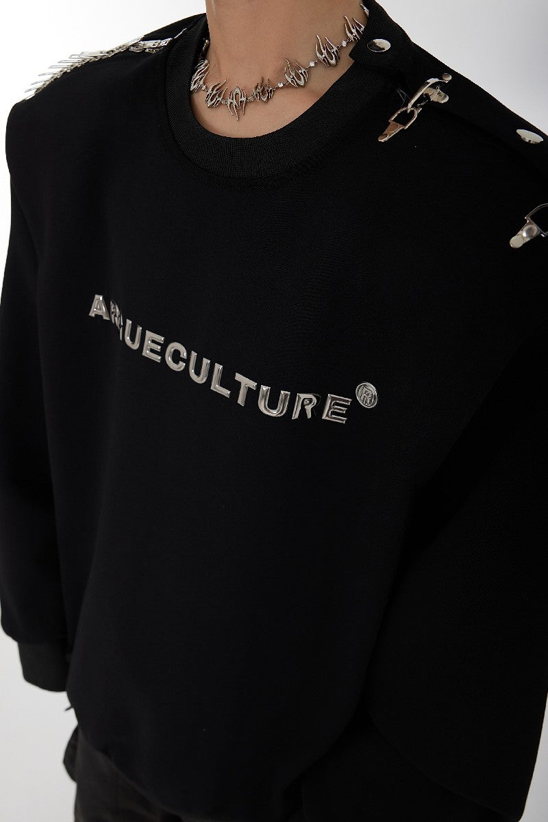 Logo Buckle Sweater