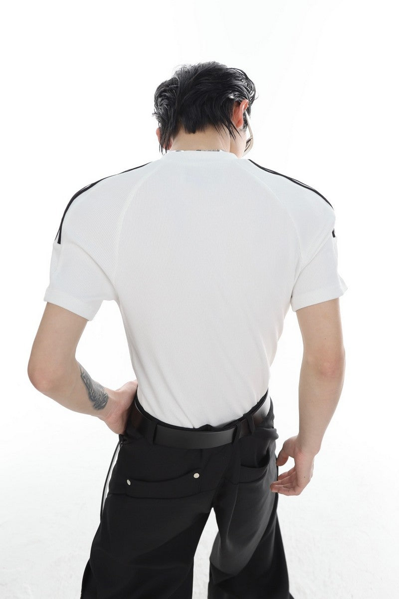 Striped Logo T-shirt