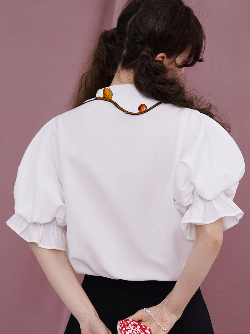 Magical Mushroom Meadow Blouse