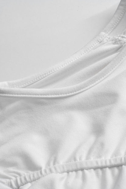 Ruched Short Sleeve T-shirt