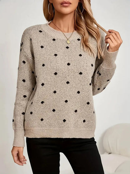 Comfortable Round Neck Sweater