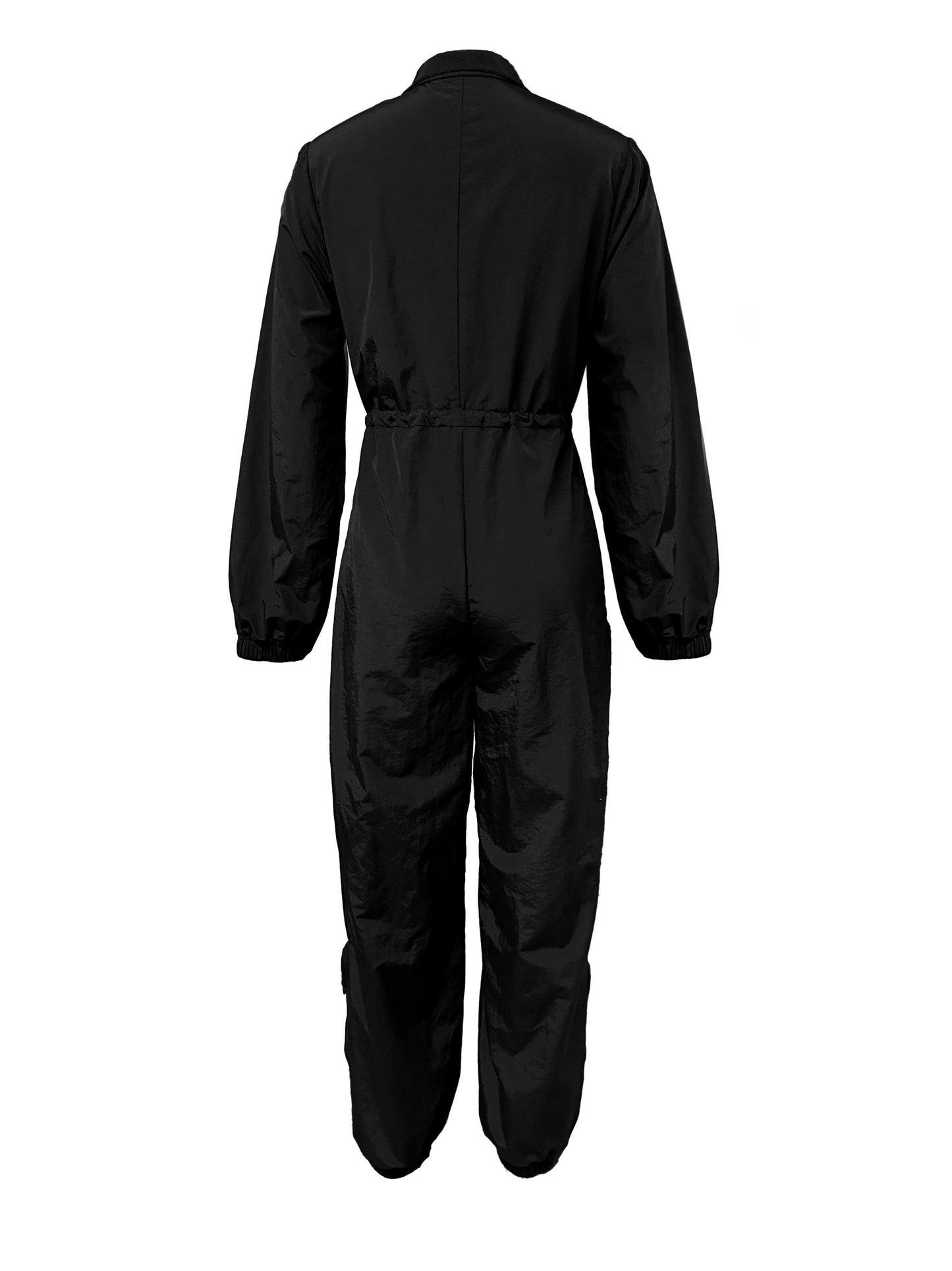 Zipper Cargo Jumpsuit Gd0547