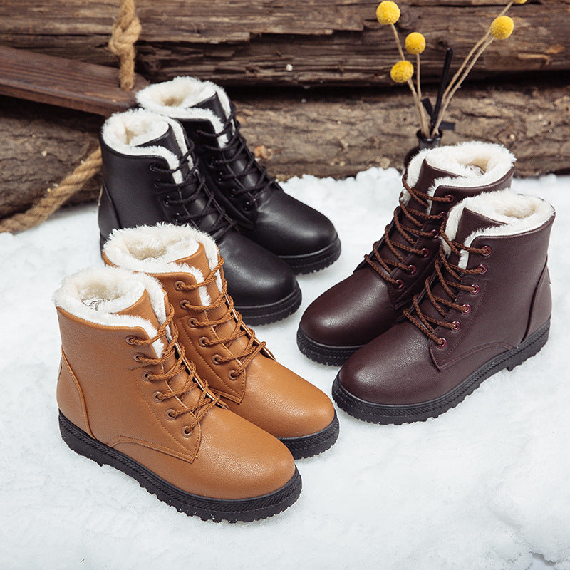 Winter Large Snow Boots Warm and Plush Boots