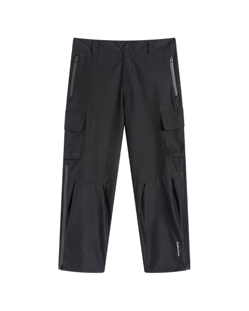 Utility Pleated Spliced Cargo Pants