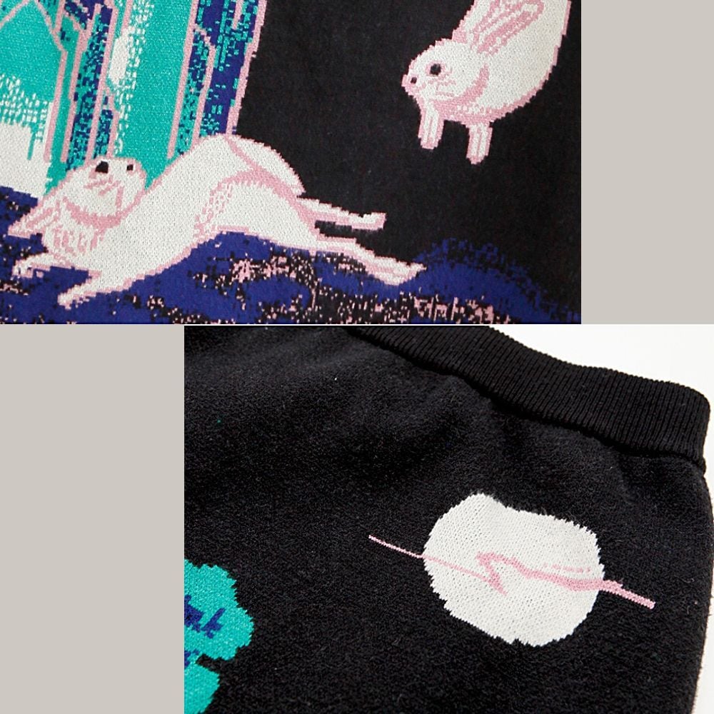 Japanese-style Knit Skirt