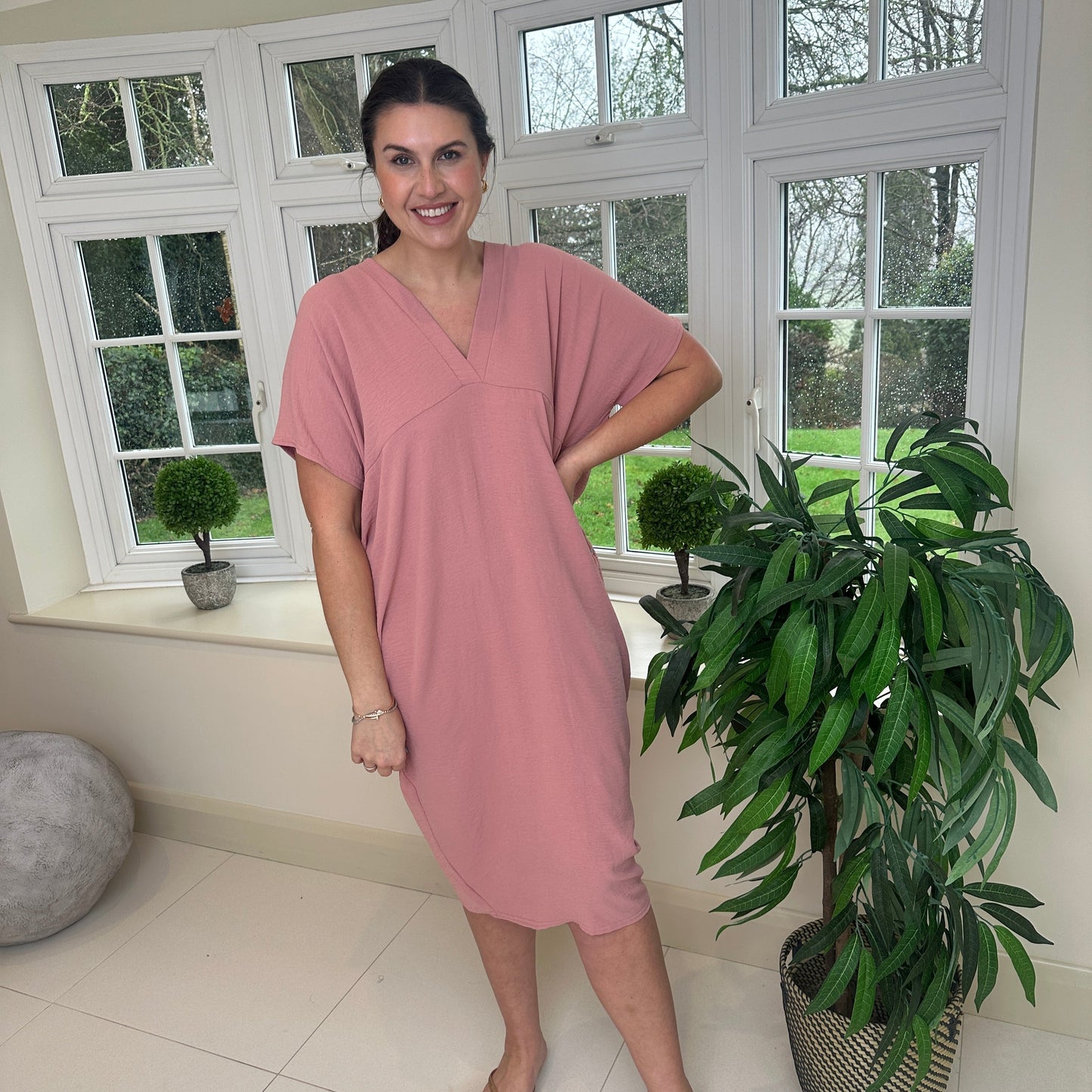 Tanya - V-neck Maxi Dress