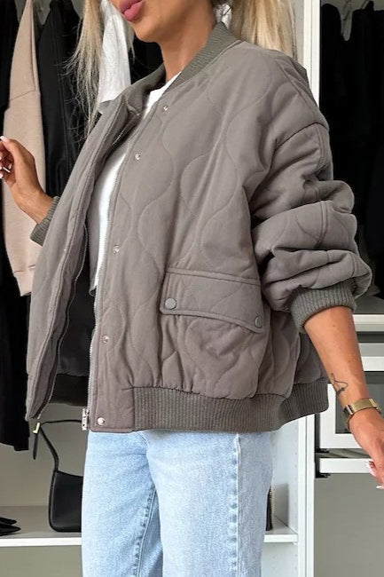 Button Padded Coat