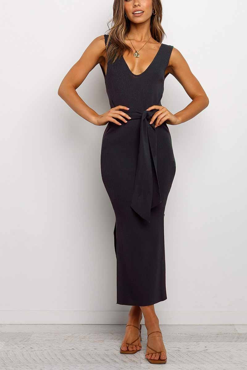 Bandage Maxi Dress