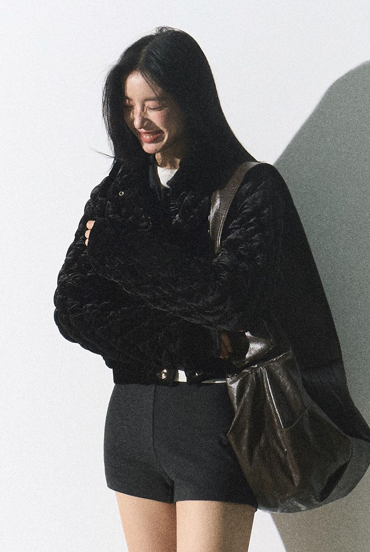 Minimalist Cropped Cardigan/vest/short