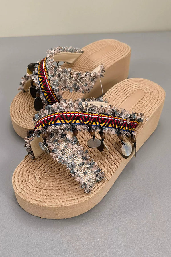 Style Tassel Beach Shoes