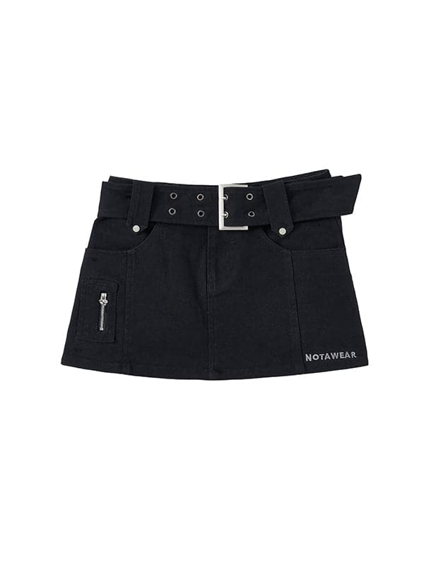 Denim Anti-glare Skirt